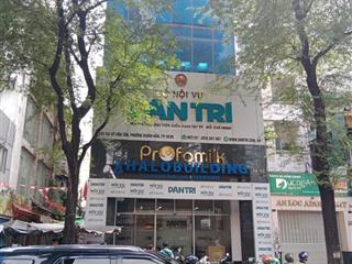 Bán building võ văn tần 10 tầng, cho thuê 500tr/tháng sàn ~2000m2 giá chỉ 280 tỷ
