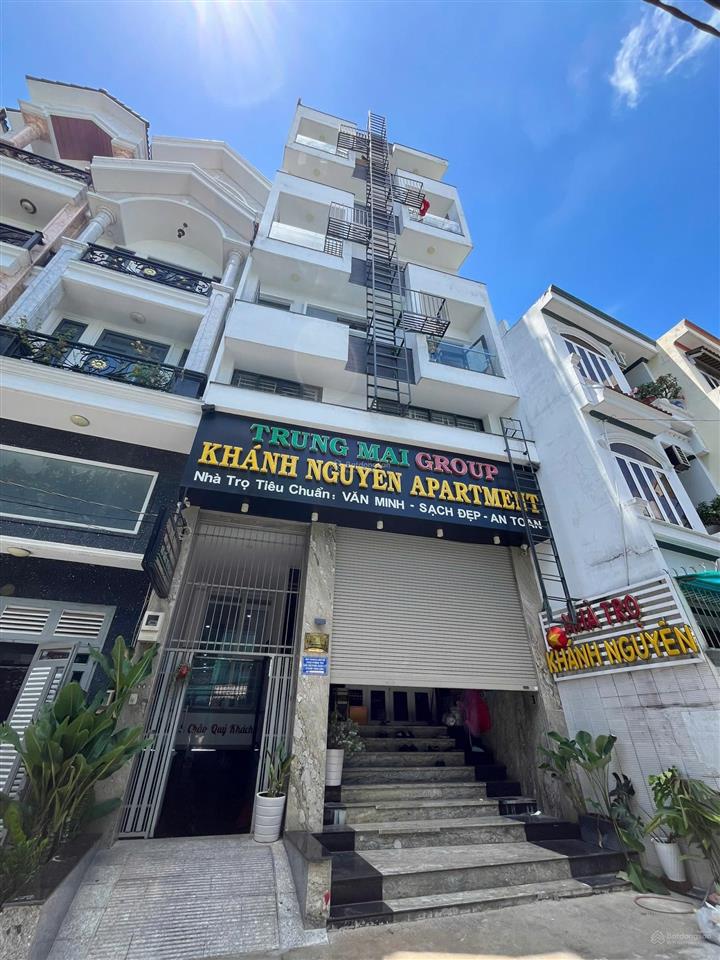 Bán tòa nhà chdv phan huy ích 7x32m, 52 phòng cho thuê 185tr/tháng chỉ 33,9 tỷ