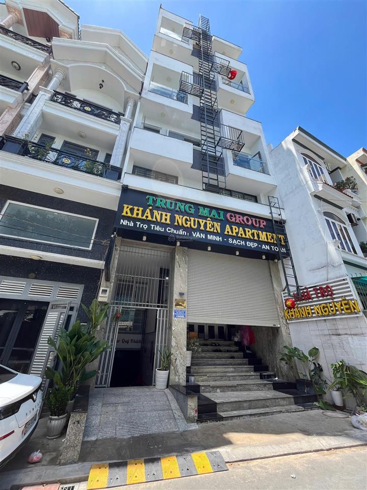 Bán tòa nhà chdv phan huy ích 7x32m, 52 phòng cho thuê 185tr/tháng chỉ 33,9 tỷ