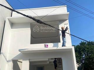 Nhà 2 tầng xây mới đang hoàn thiện km3 gần sở y tế. gần sản nhi. gần chợ minh tân
