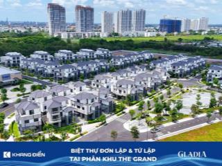 Biệt thự, nhà phố khang điền compound q2, sẵn sổ vào ở ngay, vốn 20%, ck 8% + cashback 100tr