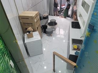 Q4, 100m ra mt hoàng diệu, hẻm 4m, 4 tầng, ngang 3 dài 7, kdc hiện hữu, kqh, chỉ 3 tỷ 900tr