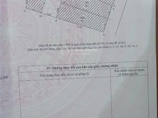 Chính chủ cần bán lô đất 47m2 mt 3.9m nở hậu, gần ô tô, 40m ra trục chính ô tô tránh đại áng