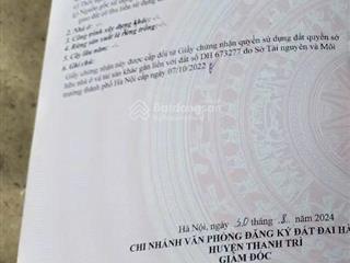 Chủ gửi bán lô đất 42m2 cách 20m ra ô tô chỉ 3.25 tỷ thượng phúc, tả thanh oai