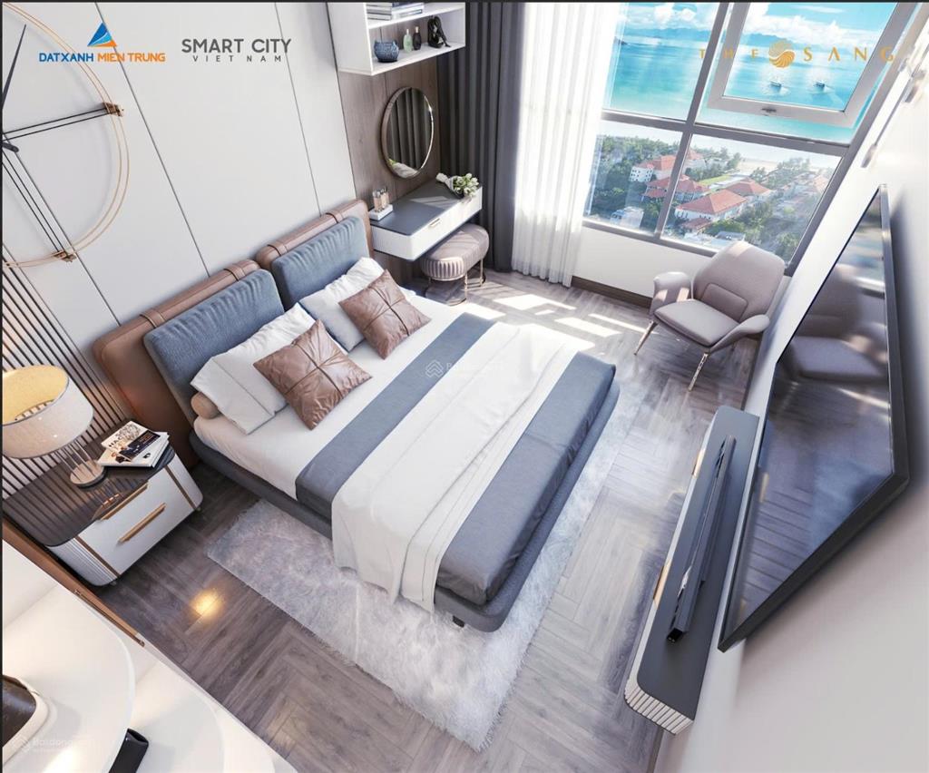 View kép sông hàn & biển mỹ khê, duy nhất 1 căn hộ 2pn tầng cao siêu đẹp  cơ hội hiếm có
