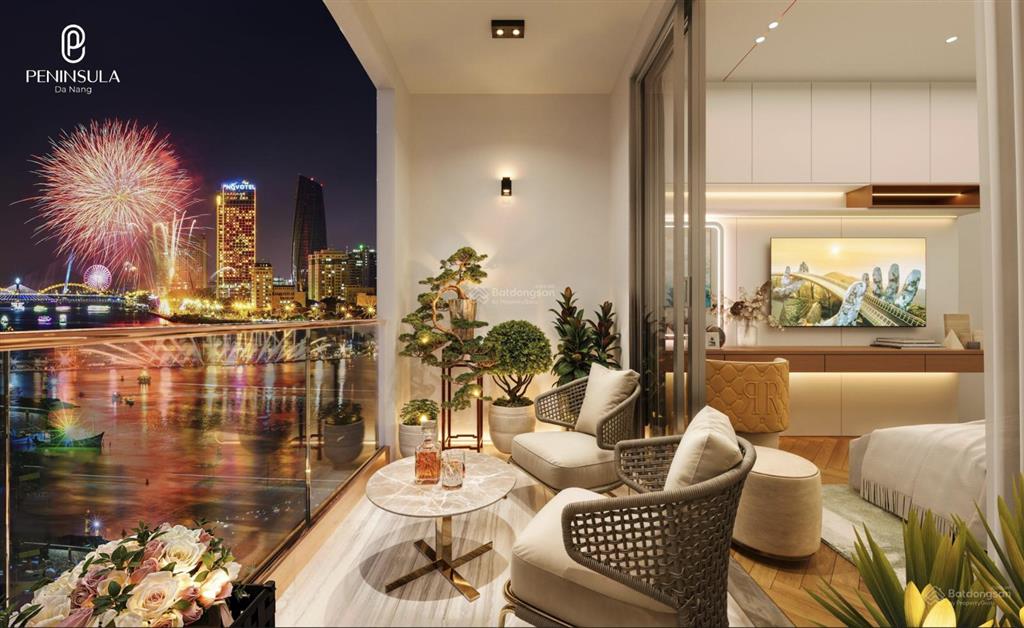 Cực hiếmduy nhất 1 căn 2pn view trực diện sông hàn + pháo hoa | tầng trung thoáng mát giá siêu tốt