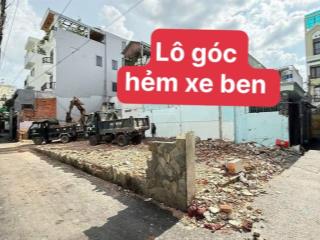 Lô đất ngay chợ xóm mới, 75m2, hẻm xe tải, nhỉnh 5 tỷ