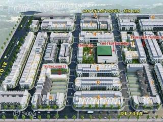Bán nhà shophouse 1 trệt 2 lầu khu nhà phố thương mại vincom 550 dĩ an bình dương