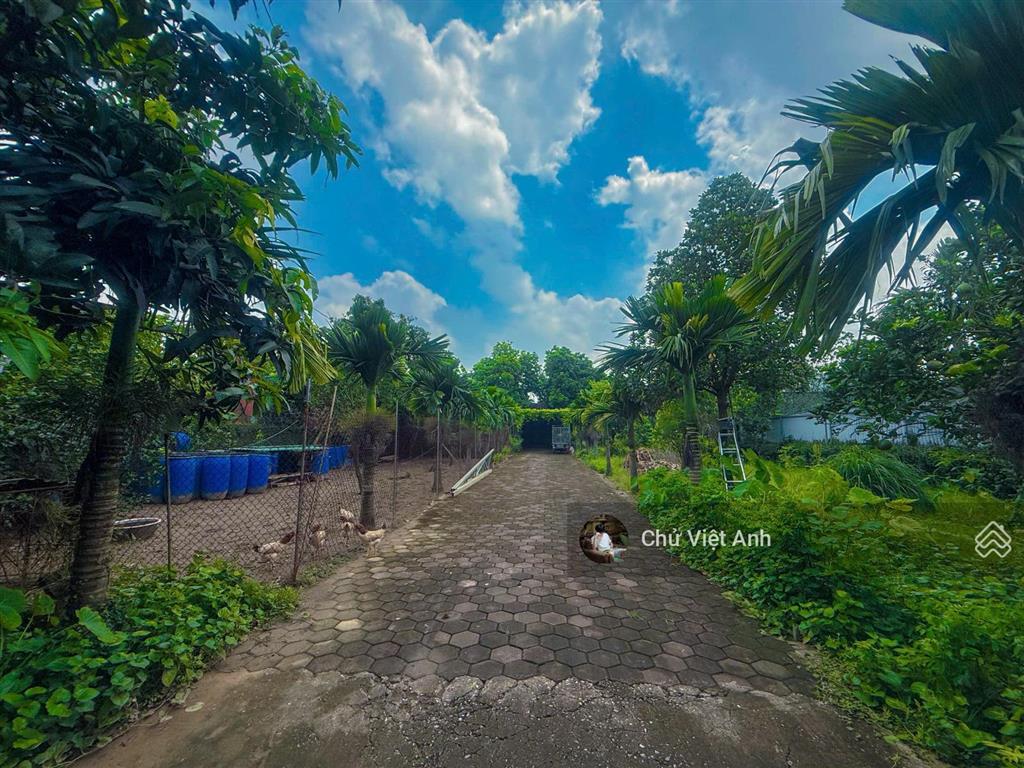 Biệt thự nhà vườn nghỉ dưỡng  sum họp gia đình  9.5tỷ mua đất tặng nhà  tiềm năng chuyển đổi cao