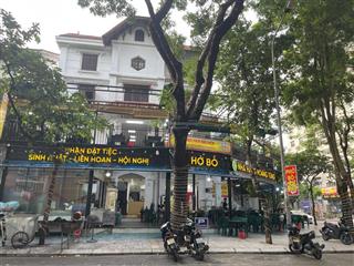 Bán biệt thự lô góc, kđt linh đàm. 282m2 4 tầng, mặt tiền 30m. kinh doanh đắc địa. giá 146 tỷ