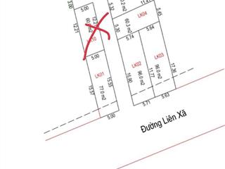 Bán đất tại xã an mỹ, 1,25 tỷ, 60 m2, mặt tiền 5m, pháp lý đầy đủ