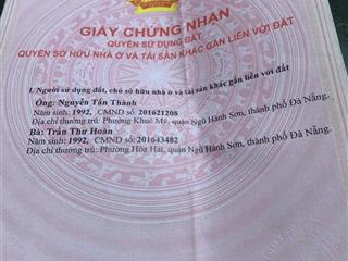 Chính chủ cần bán đường 10m5 đẹp nhì khu nam hoà xuân