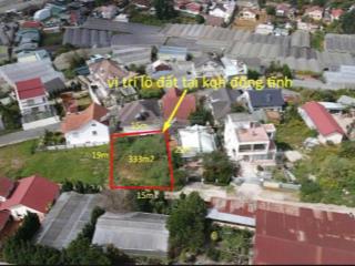 Bán đất biệt thự phường lâm viên đà lạt 333m2 giá siêu tốt 12,5 tỷ