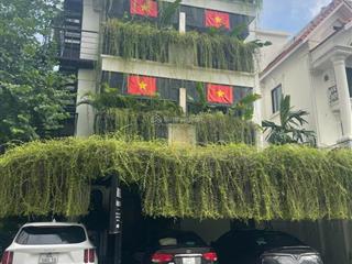 Bán bt lô góc phố hoài thanh, mỹ đình 2, 196m2, 5 tầng, 78.5 tỷ