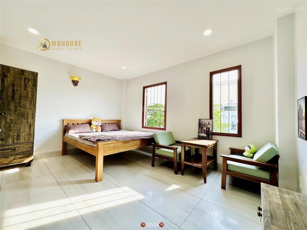 Cho thuê chung cư mini 35m2 gần đh văn lang, nhà thang máy, cửa sổ lớn, full nội thất