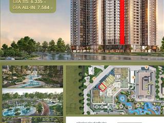 Hot! quỹ căn ngoại giao 2pn view đẹp, tầng đẹp, chiết khấu 17% trong tháng 7