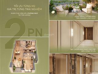 2pn  78,6m2 quỹ căn độc quyền, vay ngân hàng 70% tới 27 tháng