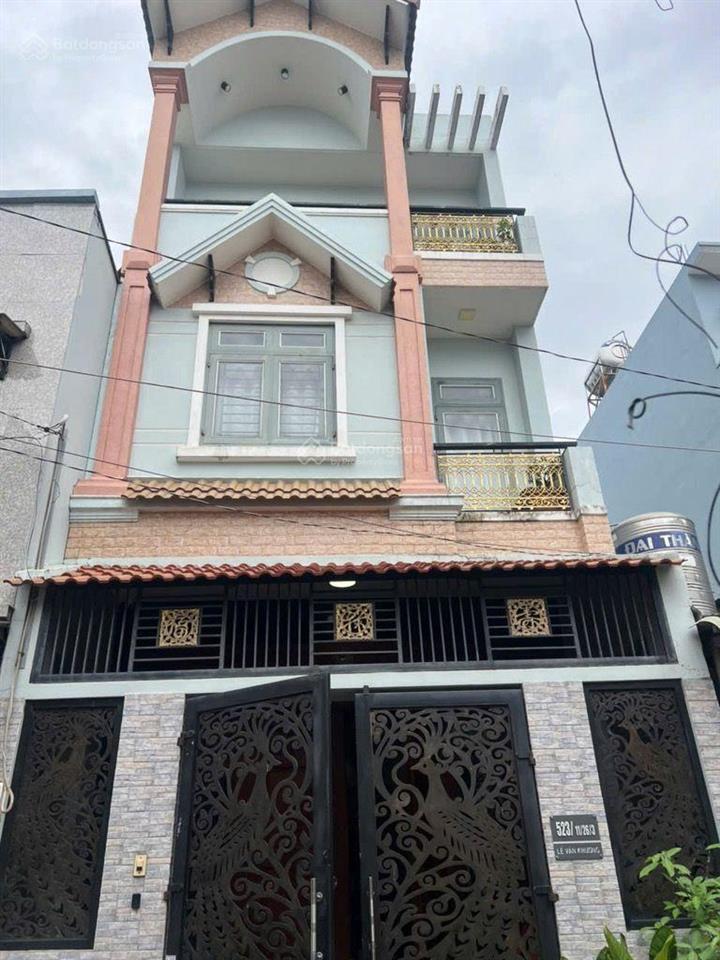 Nhà phố lê văn khương hxh. 3tầng 67m2. nở hậu,ngang 5m giá chỉ nhỉnh 5tỷ. giáp gò vấp.