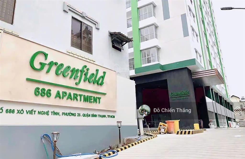 Cô vân đi định cư bán căn hộ green field, xô viết nghệ tĩnh, 68m2 2pn 2wc 1,79 tỷ