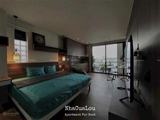 Căn hộ studio luxury full nội thất, bancony hàm nghi gần chợ bến thành, phố đi bộ nguyễn huệ