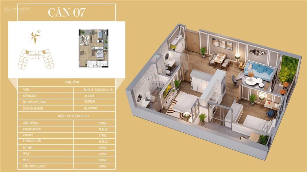 Chính chủ cần bán căn hộ 2 phòng ngủ, 2 wc chung cư tecco diamond, tứ hiệp, thanh trì, hà nội