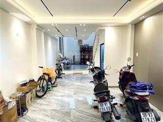 Nhà đẹp mới xây phong cách hiện đại  5 tầng btct  full nội thất  nở hậu tài lộc  hẻm nhựa
