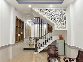 Siêu phẩm lê văn thọ.gò vấp  hẻm xe hơi nhà 4 tầng mới đẹp nở hậu phong thủy 4pn khép k