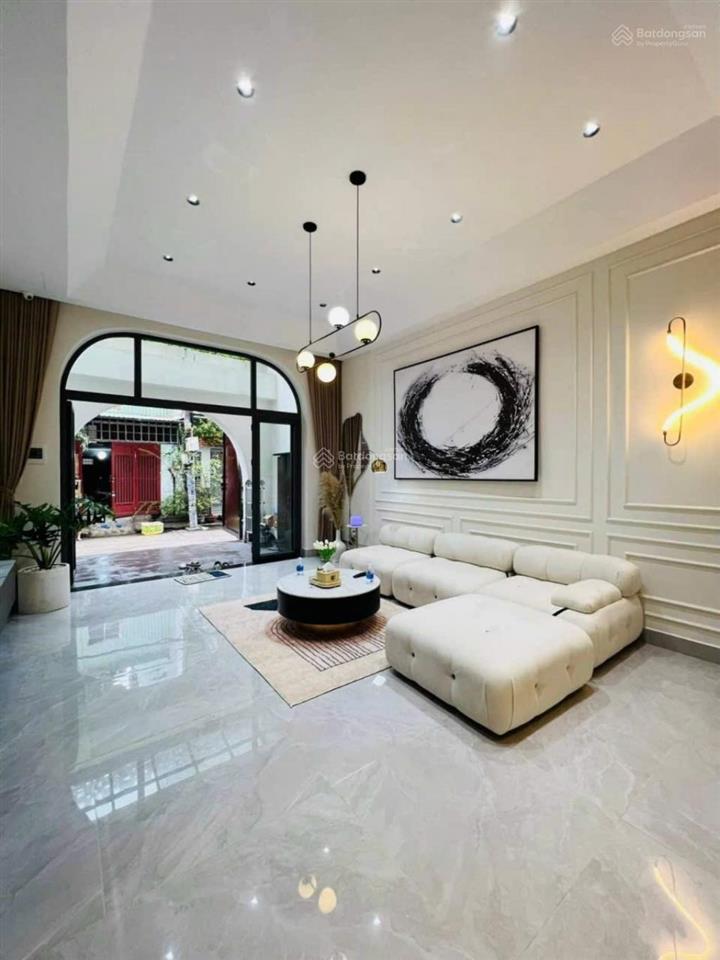 Siêu phẩm gò vấp  phan huy ích  xe tải thông gần mt  77m2  4 tầng btct  nội thất cao cấp. 9.9t