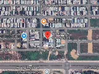 Bán đất đẹp đường đặng huy trứ , trục đường thông thẳng ra biển nguyễn tất thành