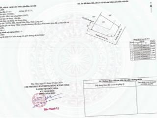 Bán đất hai mặt tiền, xã tân mỹ long an
