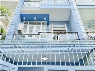 Bán nhà đường nơ trang long  45m hẻm 1 sẹc xe hơi  nở hậu  4 tầng  chỉ 5tỷ