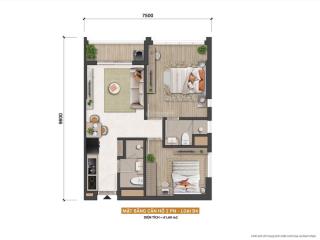 Chỉ 4,8 tỷ sở hữu ngay căn 2pn góc dự án blanca city vũng tàu
