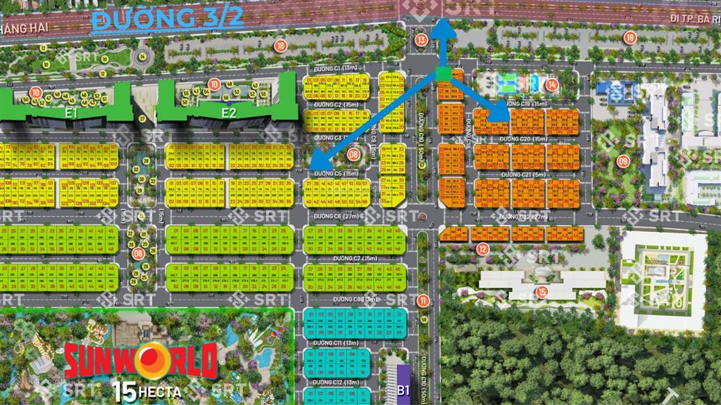 Hàng hiếm! nhà phố mặt biển 50m  sở hữu lâu dài tại blanca city vũng tàu  đón sóng hạ tầng 2026