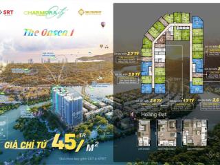 Chỉ 1.7 tỷ sở hữu căn hộ cao cấp 5 sao the onsen 1  charmora city  sun group