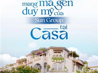 Chạm tay đến biệt thự biển nghỉ dưỡng đẳng cấp sun group blanca city giỏ hàng độc quyền nội bộ