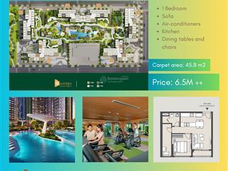 Cho thuê căn hộ 1 phòng ngủ có ban công trong khu đô thị vinhomes grand park.