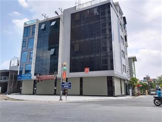 Cho thuê nhà MP Ngô Xuân Quảng.Gia Lâm, Hà Nội, 100m2x6T, MT 8m, thang máy, tầng hầm,
