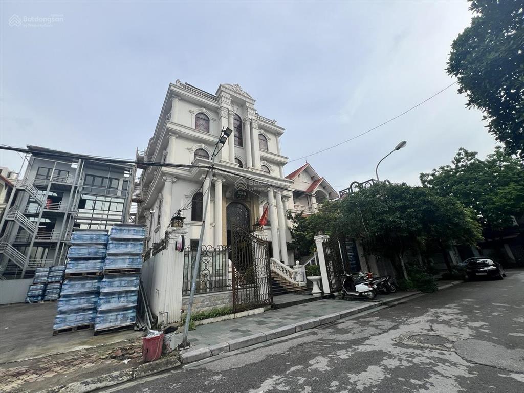 Biệt thự xây thô việt hưng 320m2 x 4 tầng, 38.8 tỷ