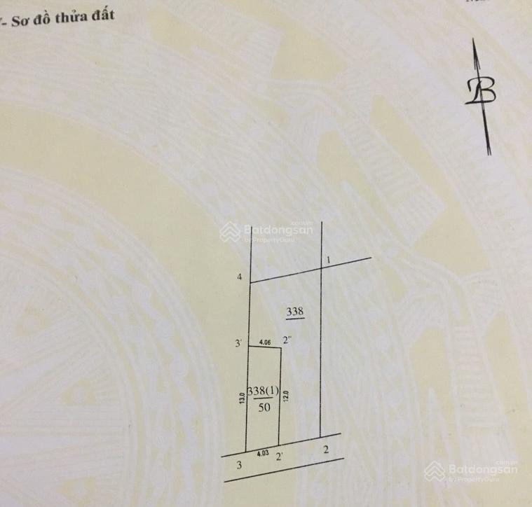 Mảnh đất vàng 50m2 nam từ liêm xe ô tô chạy vòng quanh