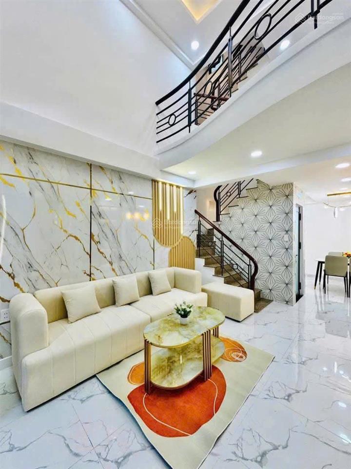 Xuất cảnh bán gấp nhà hẻm 6m lê văn quới, 4 x 20,5 tầng btct, 5pn 6wc, sân thượng, gần ngã 4 bốn xã