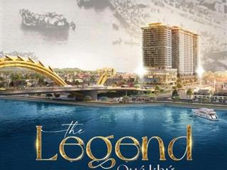 Bán căn hộ the legend city danang, 55,4 m2, chỉ từ 8 tỷ, view cầu rồng , pháo hoa.