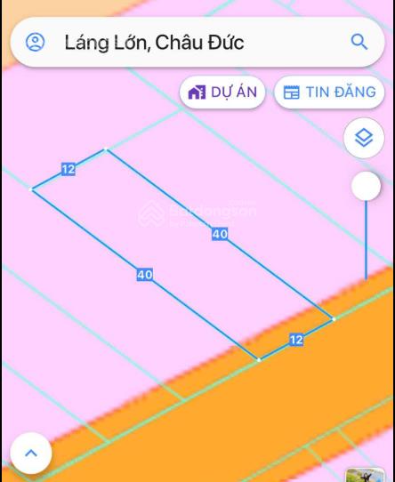 Láng lớn bán đất mặt tiền nhựa vị trí đẹp, tiềm năng cao