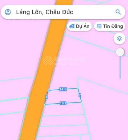 Bán đất thổ cư láng lớn gần quốc lộ, sát chợ