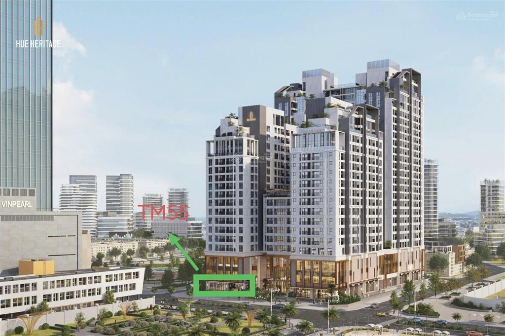 Mặt bằng kd siêu phàmchân đế huế heritage, 160m2 góc 2mt đống đa, võ văn tần. tt mới nhất