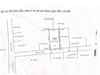 Bán đất an phú đông 03, dt 5,22x9m. (52,2m2). sổ hồng riêng, đất vuông vức. chỉ 2,8 tỷ