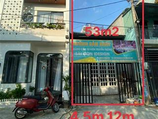 Bán đất hẻm 6m 105 vườn lài, dt 4,5x12m. (53m2) tặng kho trên đất. xe hơi thoải mái.