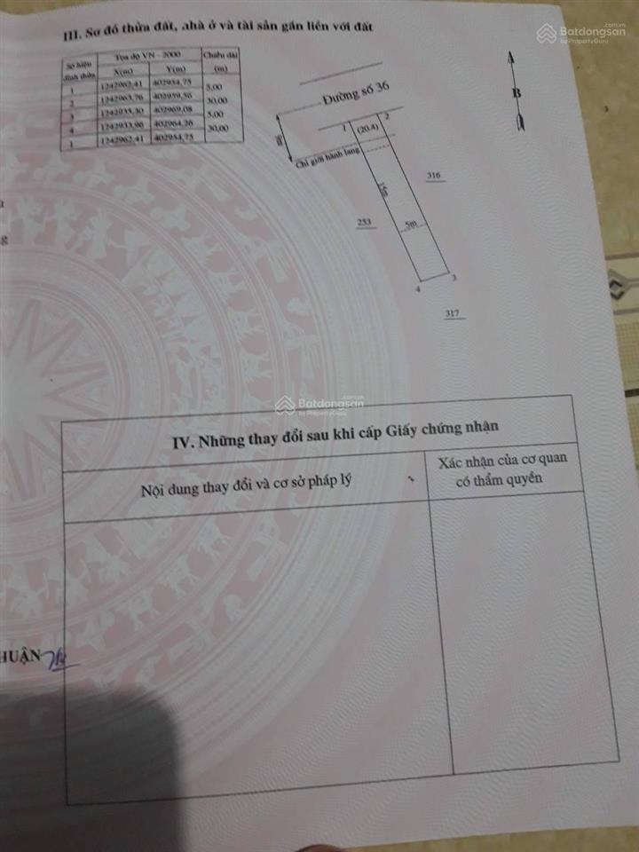 Bán nhanh lô đất thổ cư, thương lượng mạnh với khách thiện chí, 5*30m, sổ sẵn