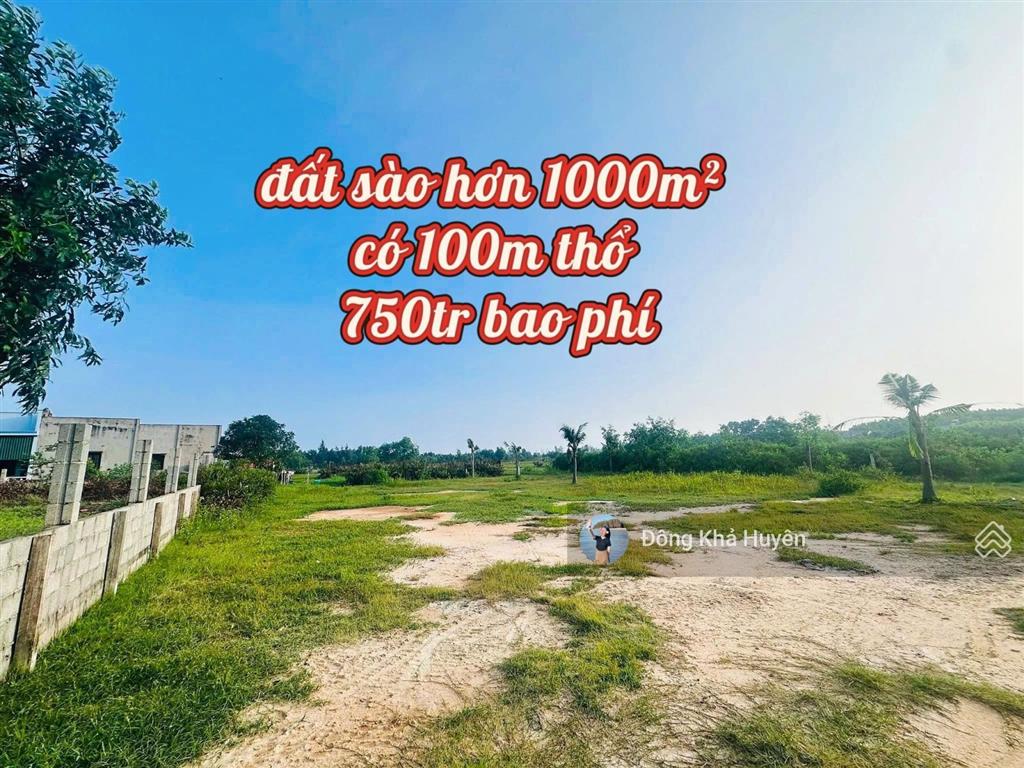 Bán gấp đất sào mt dh509, hơn 1000m², có 100m² thổ cư, sát kcn 1000ha, giá chỉ 850 triệu
