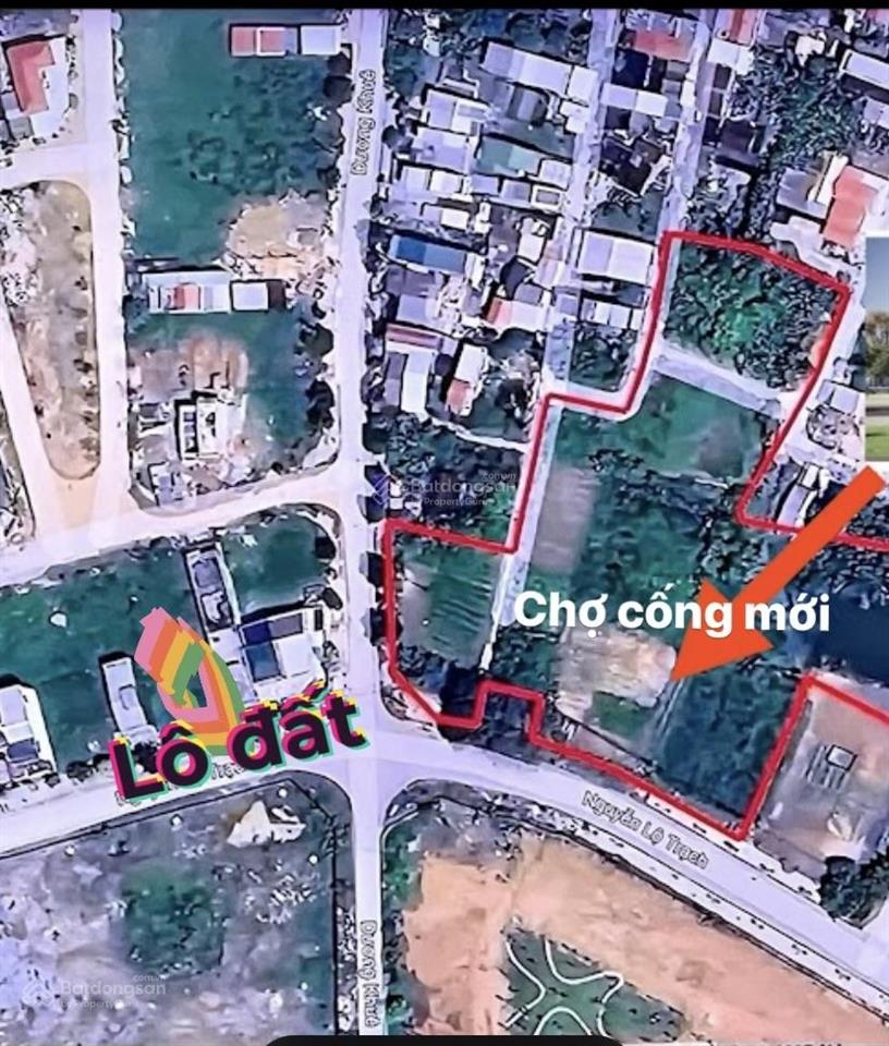Cần bán lô đất ở nguyễn lộ trạch sát khu dự án chợ cống mới