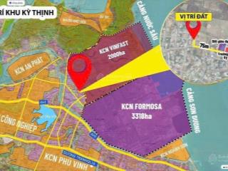 750tr/lô đất nền đối diện kcn vinfast, kcn formosa